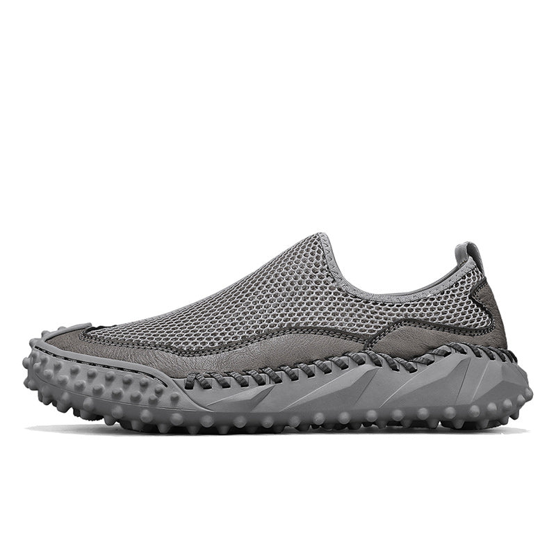 Mens Slip on Canvas Loafers Casual Shoes Sneakers Comfy Walking Slipers Shoes Pain Relief for Men Black Fashion Breathable Loafers