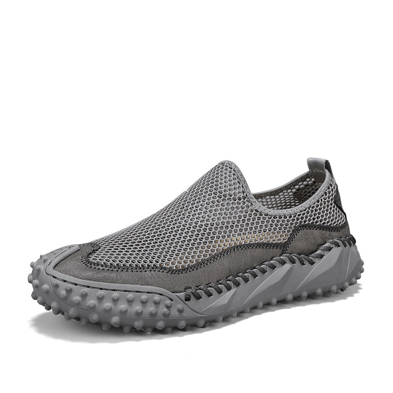 Mens Slip on Canvas Loafers Casual Shoes Sneakers Comfy Walking Slipers Shoes Pain Relief for Men Black Fashion Breathable Loafers