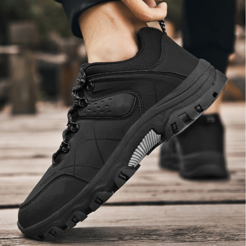 Latest Men's Genuine Leather Non-Slip Waterproof Outdoor Hiking Shoes