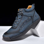 Men‘s Orthopedic Walking Boots-Slip On in Seconds; Built-in Arch Support; Wide Toe; Stable Every Step