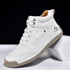 Men‘s Orthopedic Walking Boots-Slip On in Seconds; Built-in Arch Support; Wide Toe; Stable Every Step