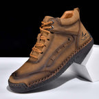 Men‘s Orthopedic Walking Boots-Slip On in Seconds; Built-in Arch Support; Wide Toe; Stable Every Step