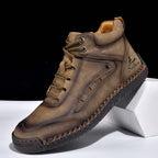 Men‘s Orthopedic Walking Boots-Slip On in Seconds; Built-in Arch Support; Wide Toe; Stable Every Step