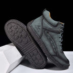 Men‘s Orthopedic Walking Boots-Slip On in Seconds; Built-in Arch Support; Wide Toe; Stable Every Step