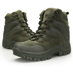 Men's Orthopedic Support Waterproof Combat Boots Lightweight Anti-Puncture Work Boots