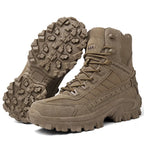 Men's Combat Boots Orthopedic Support Hiking Boots Waterproof Anti-Puncture Work Boots