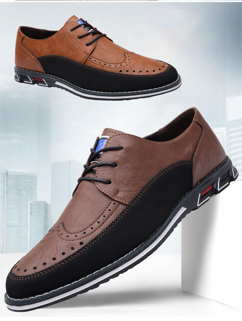 Men's Slip-on Oxford Business Casual Shoes Office Loafers Dress Comfort Driving Shoes