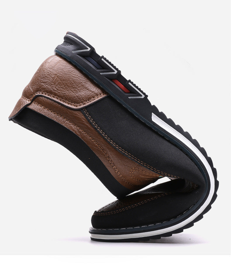 Men's Slip-on Oxford Business Casual Shoes Office Loafers Dress Comfort Driving Shoes
