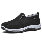 (⏰ Almost Gone!!!) Men's Slip-On Walking Shoes with Lightweight Cushioned Sole - Waterproof Mesh, Anti-Slip, Wide Toe, Arch Support