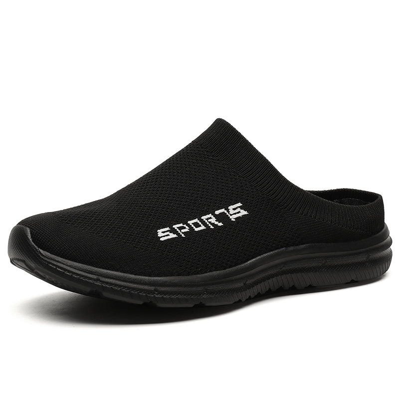 (⏰Limited Time Sale 70% OFF 🔥) Men's Orthopedic Slip-On Loafers Walking Shoes: Casual Canvas Plantar Fasciitis Loafers with Arch Support, Comfortable Orthotic Shoes for Foot and Heel Pain Relief