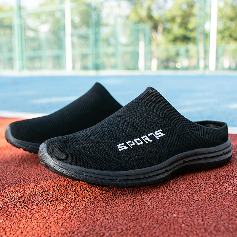(⏰Limited Time Sale 70% OFF 🔥) Men's Orthopedic Slip-On Loafers Walking Shoes: Casual Canvas Plantar Fasciitis Loafers with Arch Support, Comfortable Orthotic Shoes for Foot and Heel Pain Relief