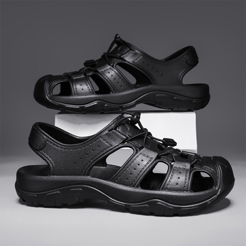 (⏰Limited Time Sale 70% OFF 🔥) Men’s Closed-Toe Outdoor Sandals – Breathable, Non-Slip, Work-Ready Shoes with Arch Support for Hiking, Water, and Daily Wear