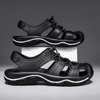 (⏰Limited Time Sale 70% OFF 🔥) Men’s Closed-Toe Outdoor Sandals – Breathable, Non-Slip, Work-Ready Shoes with Arch Support for Hiking, Water, and Daily Wear