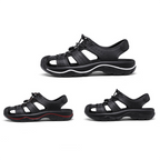 (⏰Limited Time Sale 70% OFF 🔥) Men’s Closed-Toe Outdoor Sandals – Breathable, Non-Slip, Work-Ready Shoes with Arch Support for Hiking, Water, and Daily Wear