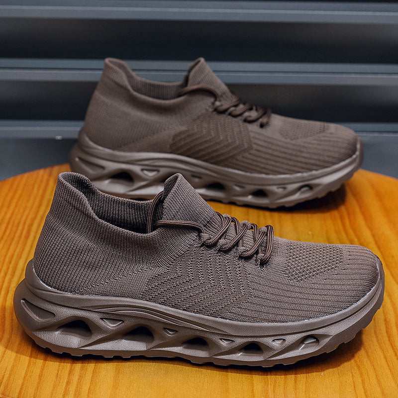 (🔥 Flash Sale: 70% OFF Today Only）Men's Wide Fit Slip-On Walking Shoes with Arch Support – Breathable, Lightweight, Non-Slip Sneakers for Seniors. Ideal for seniors, swollen feet, plantar fasciitis or everyday walking comfort.