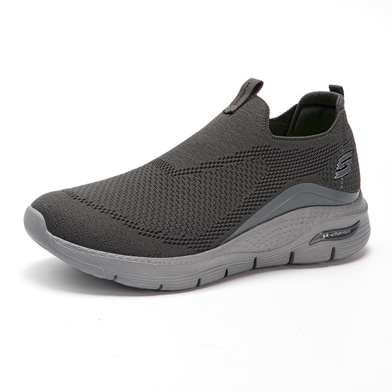 （🔥Big-Brand Comfort – 70% OFF Sale🔥）Men’s Wide Orthopedic Comfort Work Shoes – Lightweight Arch Support for Walking & Casual Wear