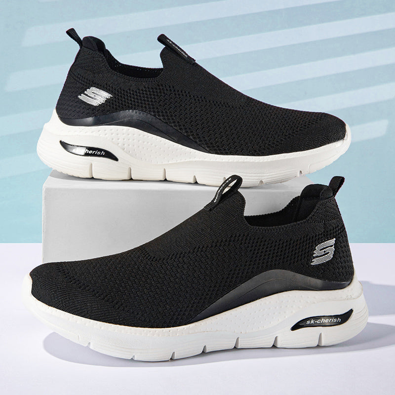 （🔥Big-Brand Comfort – 70% OFF Sale🔥）Men’s Wide Orthopedic Comfort Work Shoes – Lightweight Arch Support for Walking & Casual Wear