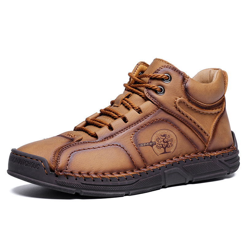 ⏳ 70% OFF Ends at Midnight! / Men's Orthopedic Safety Work Shoes - Protective Toe ; Ankle Protection ; Waterproof ; Lightweight ;Shock Absorption ; Non-Slip ; Durable for 3 years