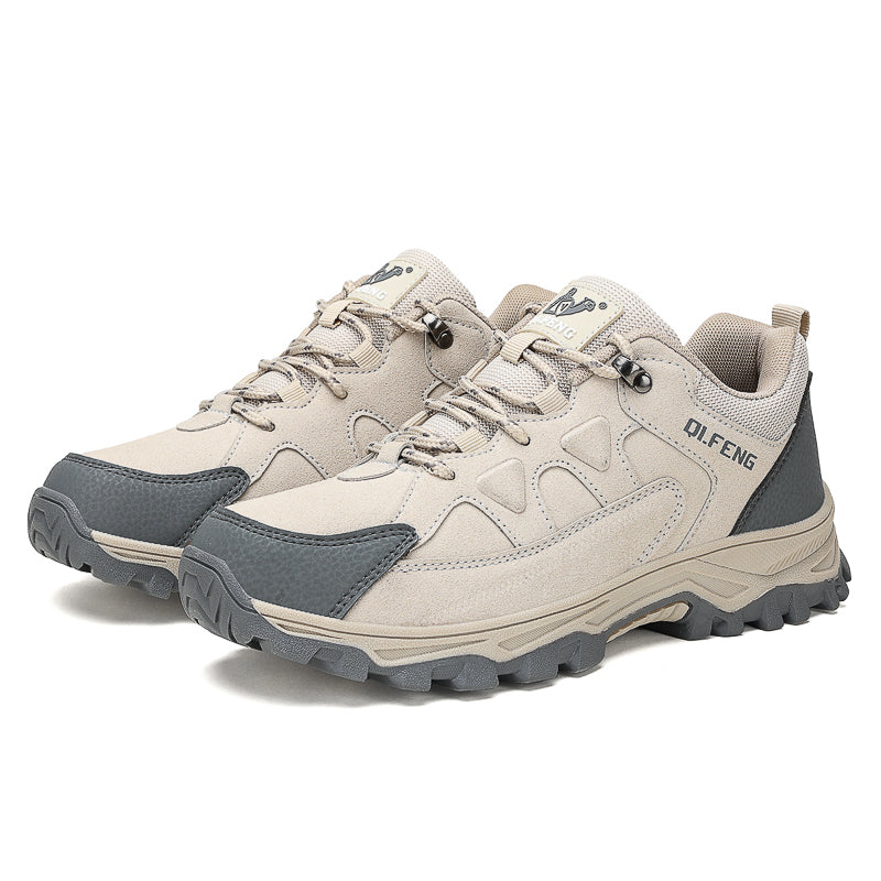Outdoor Low-Cut Hiking Shoes with Non-Slip, Impact-Resistant & Abrasion-Proof Performance