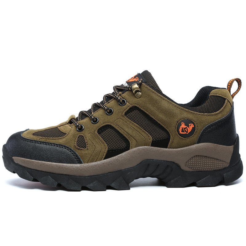 Men’s Outdoor Hiking Shoes – Slip-Resistant & Durable Trekking Sneakers for Mountain Trails & Work Use