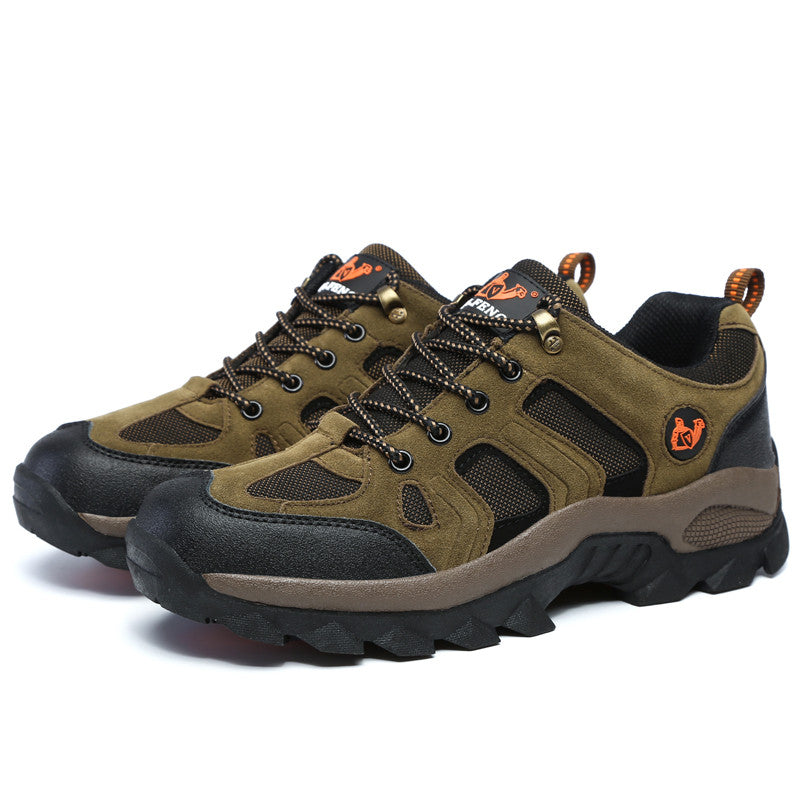 Men’s Outdoor Hiking Shoes – Slip-Resistant & Durable Trekking Sneakers for Mountain Trails & Work Use