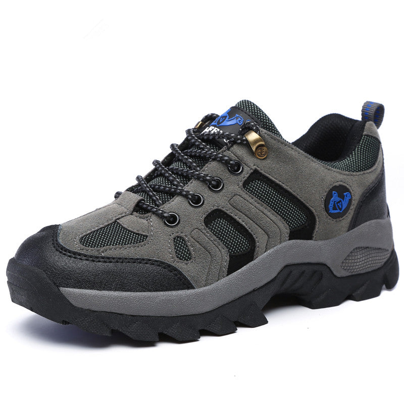 Men’s Outdoor Hiking Shoes – Slip-Resistant & Durable Trekking Sneakers for Mountain Trails & Work Use