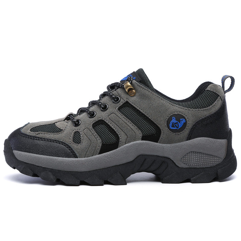 Men’s Outdoor Hiking Shoes – Slip-Resistant & Durable Trekking Sneakers for Mountain Trails & Work Use