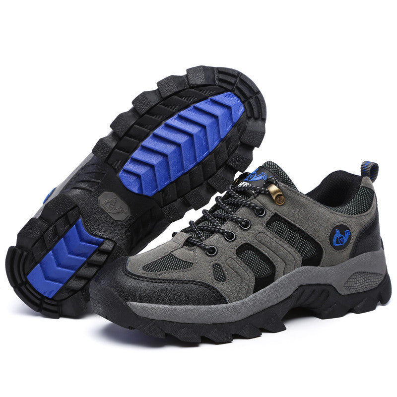 Men’s Outdoor Hiking Shoes – Slip-Resistant & Durable Trekking Sneakers for Mountain Trails & Work Use