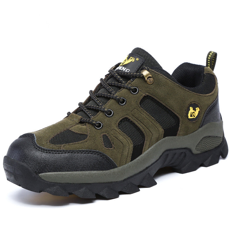 Men’s Outdoor Hiking Shoes – Slip-Resistant & Durable Trekking Sneakers for Mountain Trails & Work Use