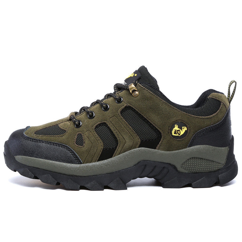 Men’s Outdoor Hiking Shoes – Slip-Resistant & Durable Trekking Sneakers for Mountain Trails & Work Use