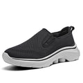 Men‘s’ Slip-On Running Walking Shoes - Zero Laces Comfort, Non-Slip Traction & Cushioned Support