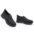 Men's Slip-On Breathable Running Shoes with Arch Support Walking Sneakers