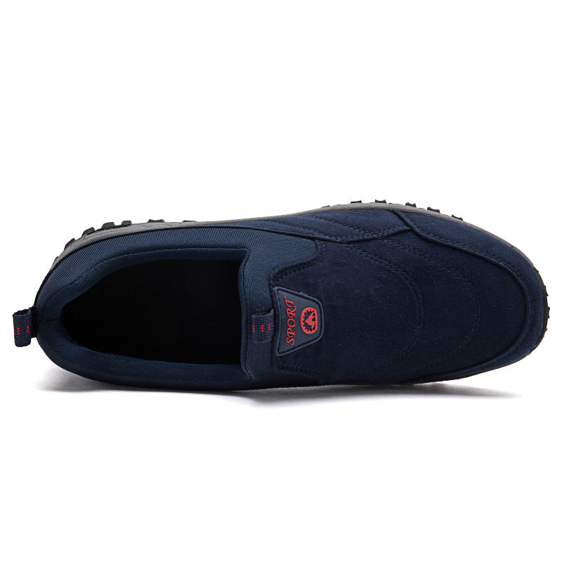 (⏰Last Day 70% OFF🔥) Veteran-Recommended Men's Slip-On Work Shoes – Cushioned Comfort, Arch Support, Non-Slip, Lightweight, All-Day Stability