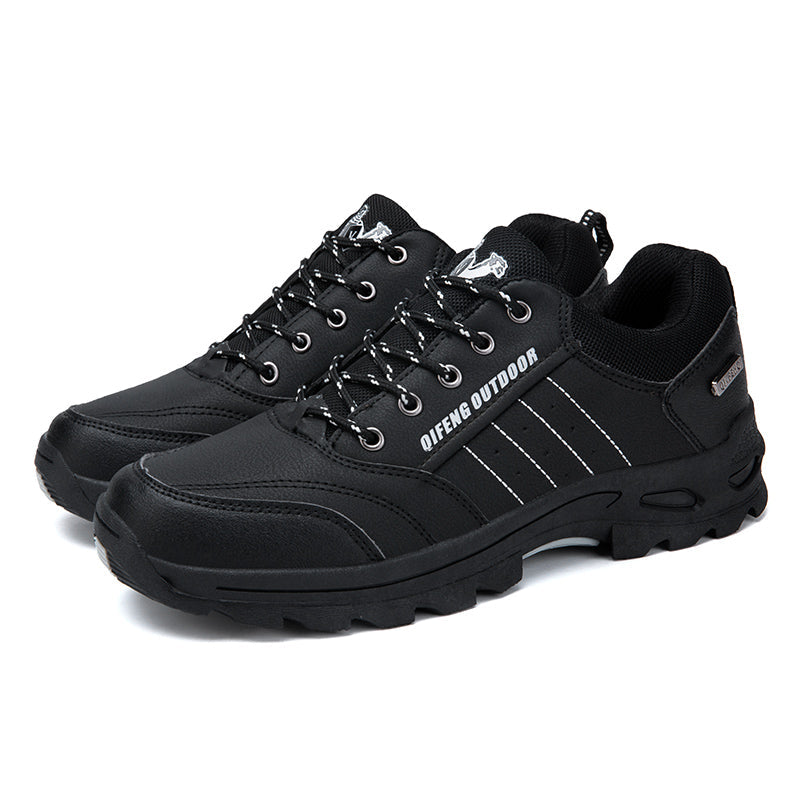 (💥Hot-Selling : 70% OFF Sale!🔥)Men’s Leather Hiking & Outdoor Shoes – Orthopedic Comfort, Non-Slip, Lightweight, Breathable, Durable 3 Years