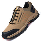 (💥Hot-Selling : 70% OFF Sale!🔥)Men’s Leather Hiking & Outdoor Shoes – Orthopedic Comfort, Non-Slip, Lightweight, Breathable, Durable 3 Years