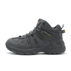 (🔥Last Day Promotion 70% OFF 🎁) Men’s Leather Hiking and Work Boots, Waterproof Lightweight Orthopedic Comfort, Slip Resistant Anti Puncture, Shock Absorbing Arch and Ankle Support, for Wet Trails Construction and Long Walks