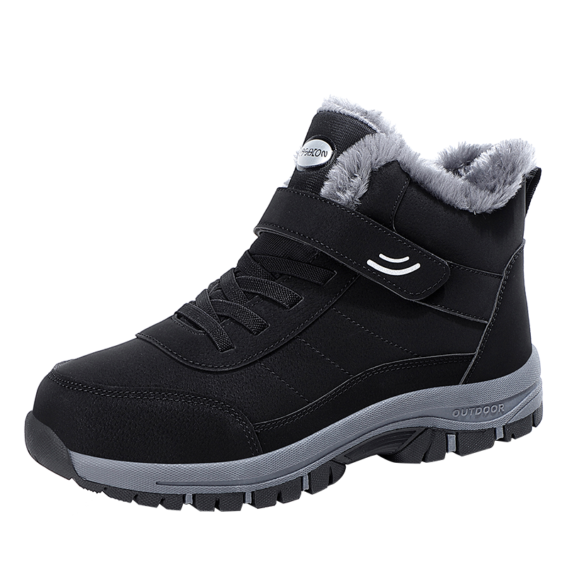 Men’s Waterproof Winter Boots | Warm Lining, Non-Slip Sole, Wide Fit