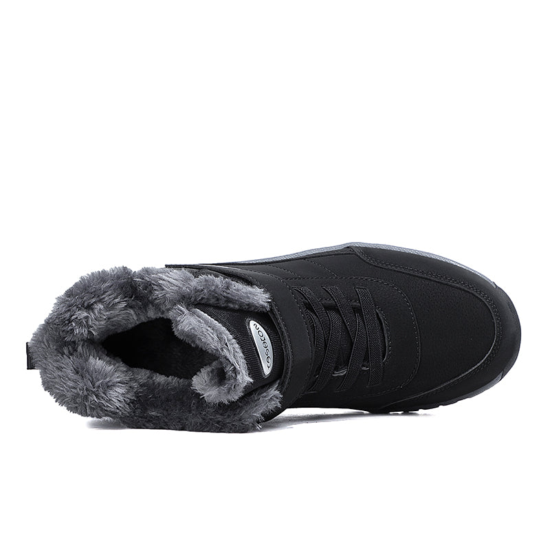 Men’s Waterproof Winter Boots | Warm Lining, Non-Slip Sole, Wide Fit