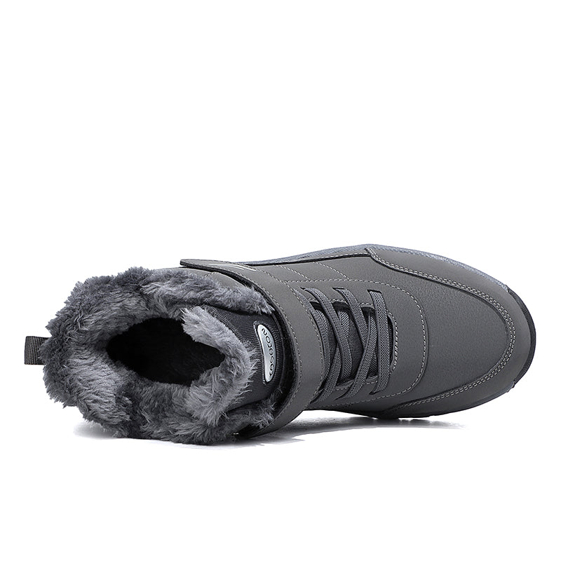 Men’s Waterproof Winter Boots | Warm Lining, Non-Slip Sole, Wide Fit