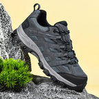 Men's Outdoor Hiking Work Boots - Slip-Resistant & Abrasion-Proof for Mountain/Construction