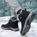 Men’s Waterproof Winter Boots | Warm Lining, Non-Slip Sole, Wide Fit
