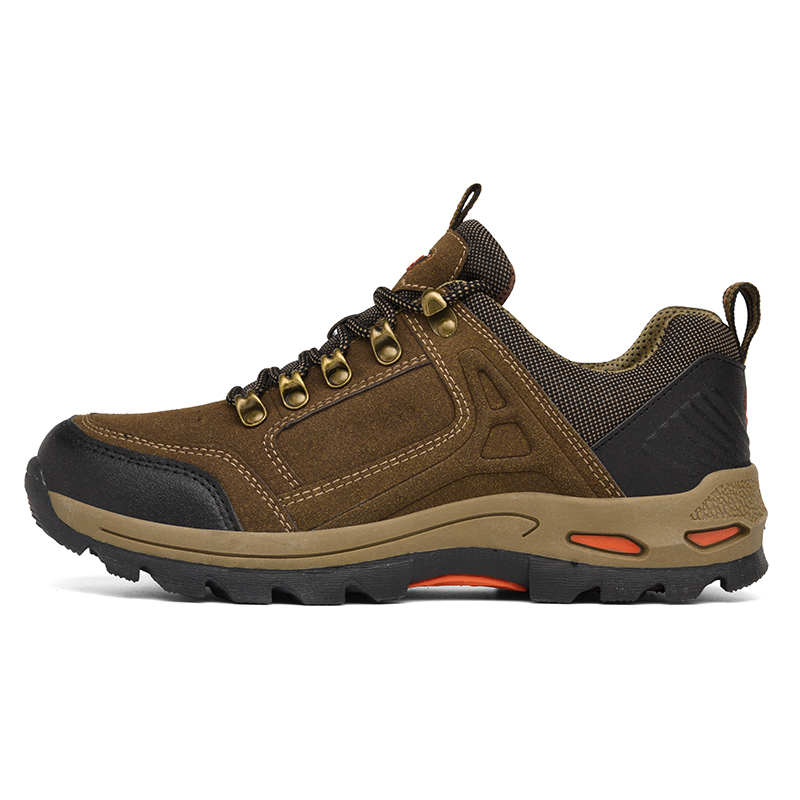 Men’s Waterproof Non-Slip Hiking & Work Shoes — Wide Fit, Arch Support