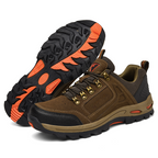 Men’s Waterproof Non-Slip Hiking & Work Shoes — Wide Fit, Arch Support