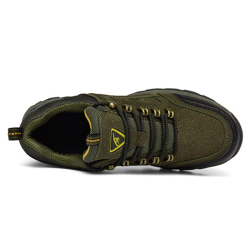 Men’s Waterproof Non-Slip Hiking & Work Shoes — Wide Fit, Arch Support
