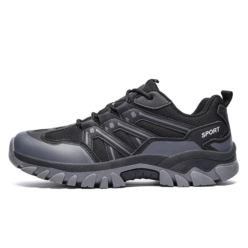 Men’s Trail Hiking Shoes – Lightweight Breathable Quick-Dry, Multi-Terrain Grip, Arch-Support Cushioning, Protective Toe