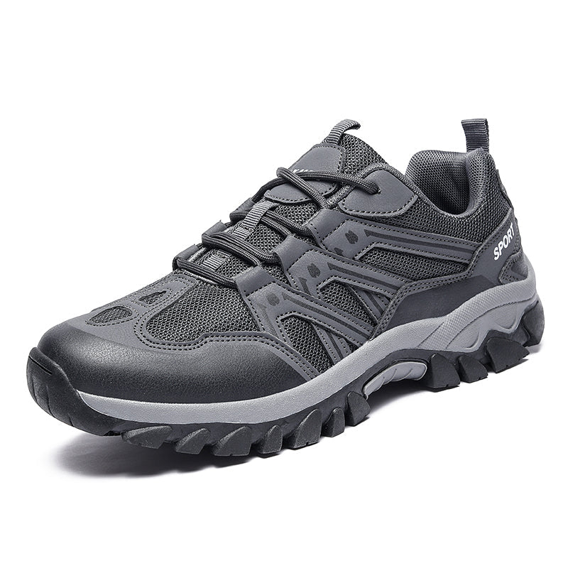 Men’s Trail Hiking Shoes – Lightweight Breathable Quick-Dry, Multi-Terrain Grip, Arch-Support Cushioning, Protective Toe