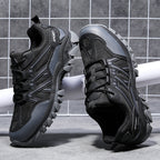 Men’s Trail Hiking Shoes – Lightweight Breathable Quick-Dry, Multi-Terrain Grip, Arch-Support Cushioning, Protective Toe