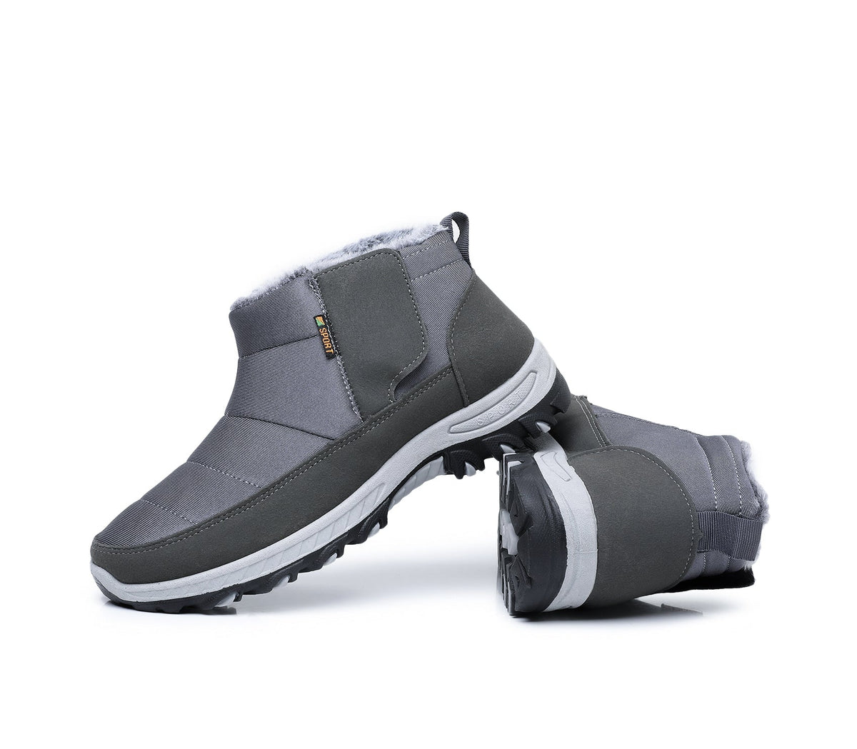 Unisex Fall/Winter Thermal-Lined Snow Boots – Waterproof, Non-Slip All-Terrain Hiking & Casual Shoes with Arch Support