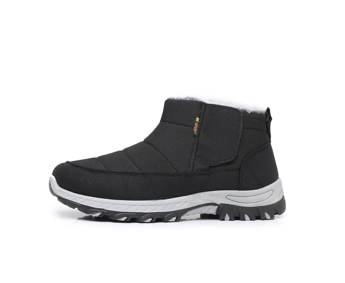 Unisex Fall/Winter Thermal-Lined Snow Boots – Waterproof, Non-Slip All-Terrain Hiking & Casual Shoes with Arch Support
