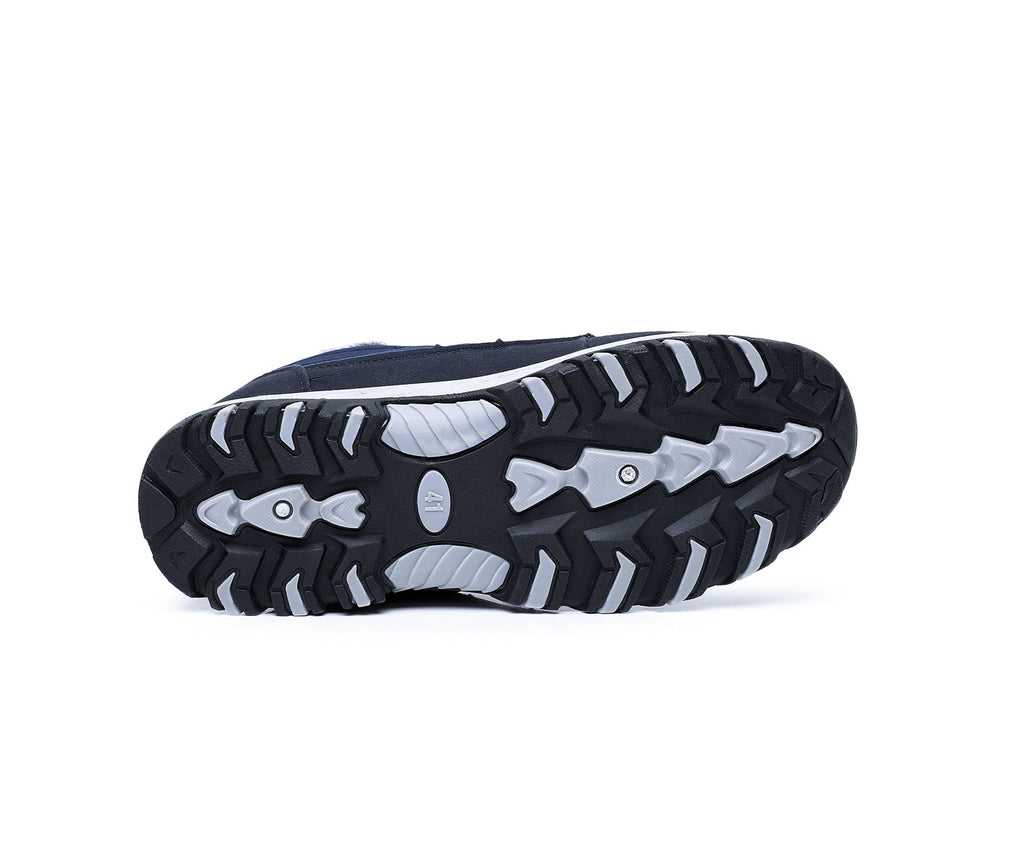 Unisex Fall/Winter Thermal-Lined Snow Boots – Waterproof, Non-Slip All-Terrain Hiking & Casual Shoes with Arch Support